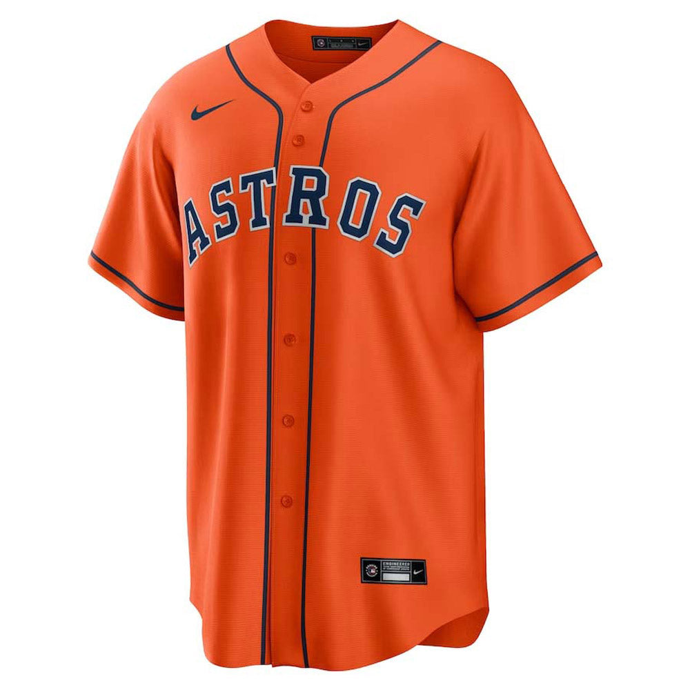 Men's Houston Astros George Springer Replica Alternate Jersey - Orange