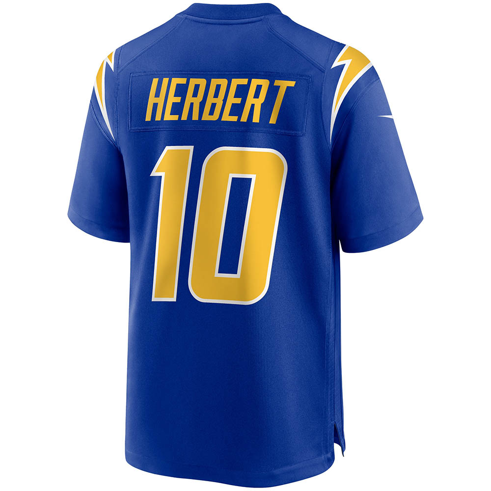 Men's Los Angeles Chargers Justin Herbert 2nd Alternate Game Jersey Royal